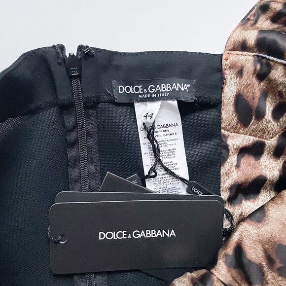 Dolce & Gabbana Patchwork Denim Mini Dress Size IT 44 US 8 NEW NWT - Picture 7 of 14